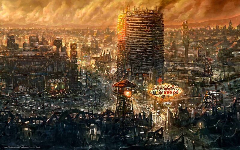 Post-apocalyptic Las Vegas