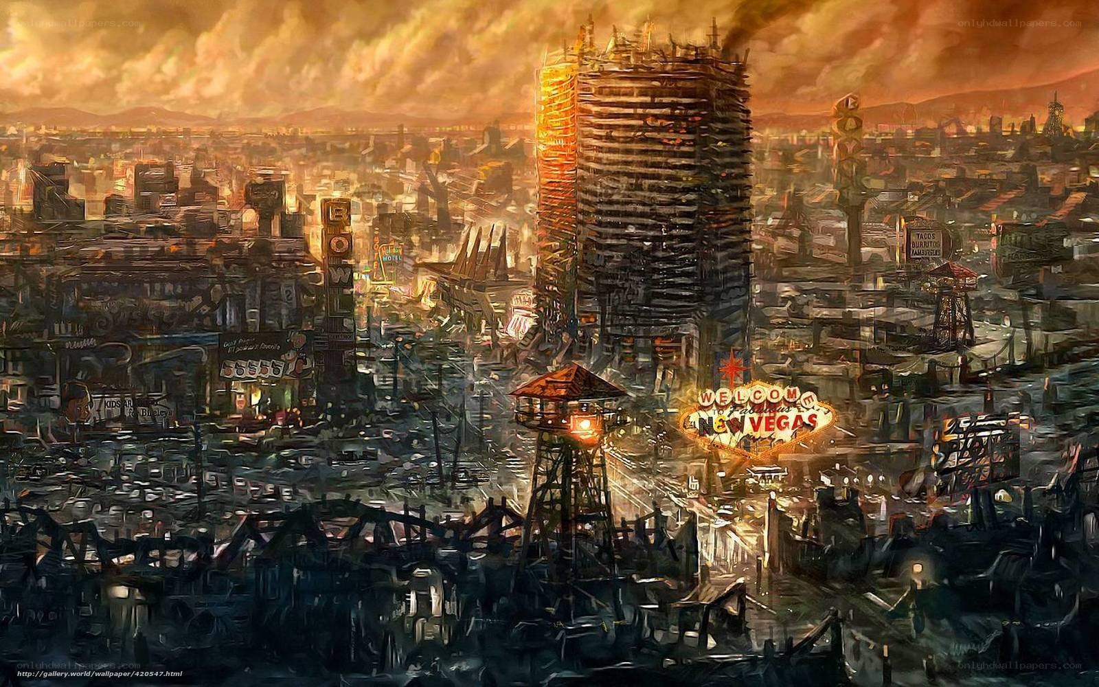 Post-apocalyptic Las Vegas
