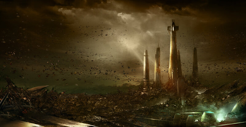 Post-apocalyptic missile silos