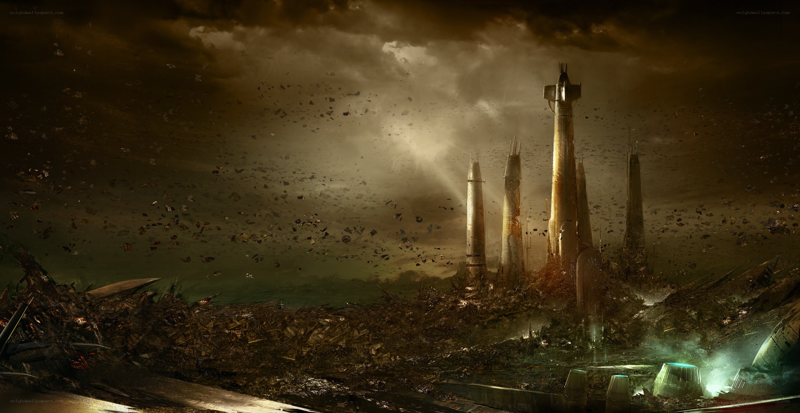 Post-apocalyptic missile silos