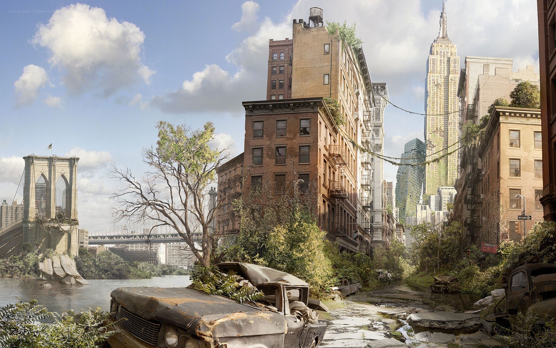 Post-apocalyptic New York City