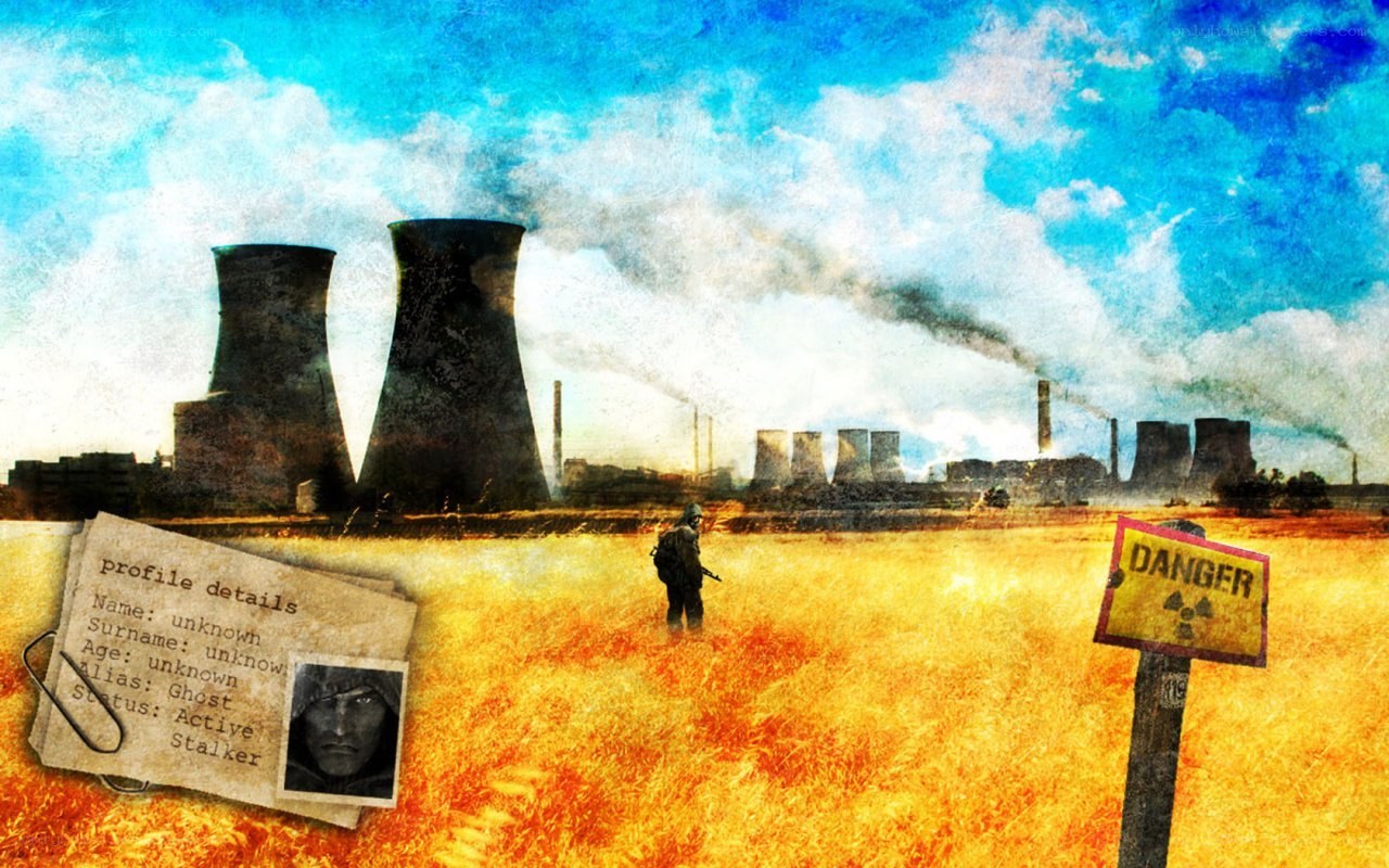 Post-apocalyptic nuclear wasteland