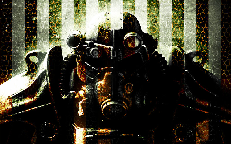 post-apocalyptic power armor