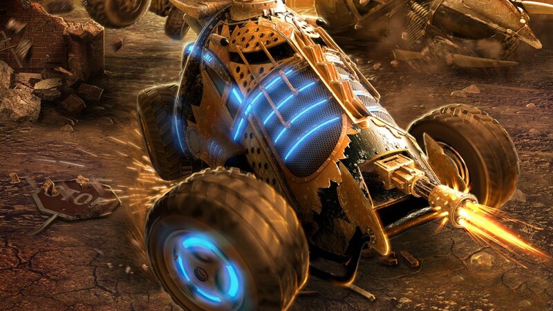post-apocalyptic racing vehicle