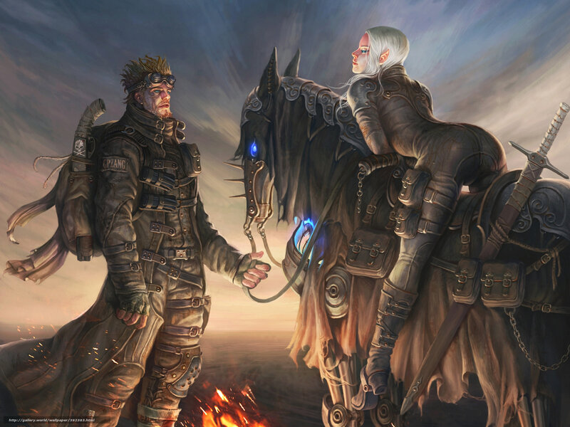 Post-apocalyptic riders