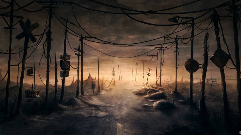 Post-apocalyptic Road