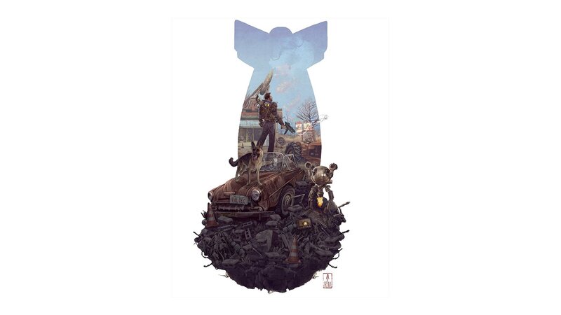 Post-apocalyptic Scene