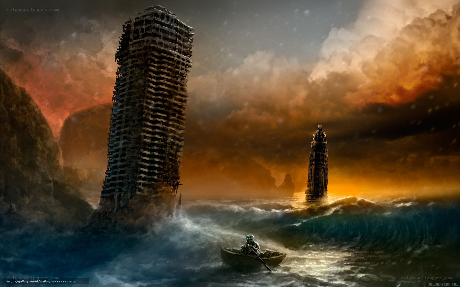 Post-apocalyptic sea voyage
