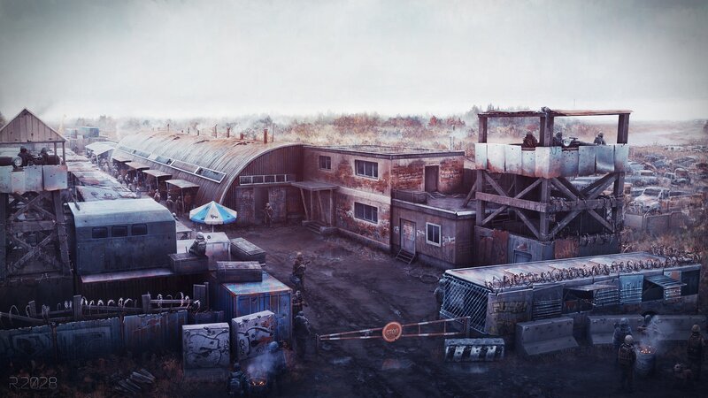Post-apocalyptic Settlement — Gray
