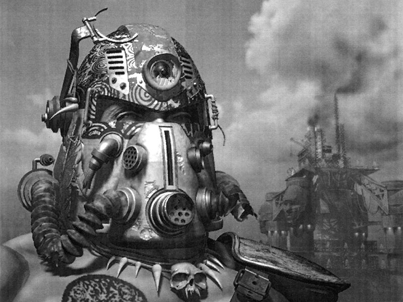 Post-apocalyptic Soldier — Black
