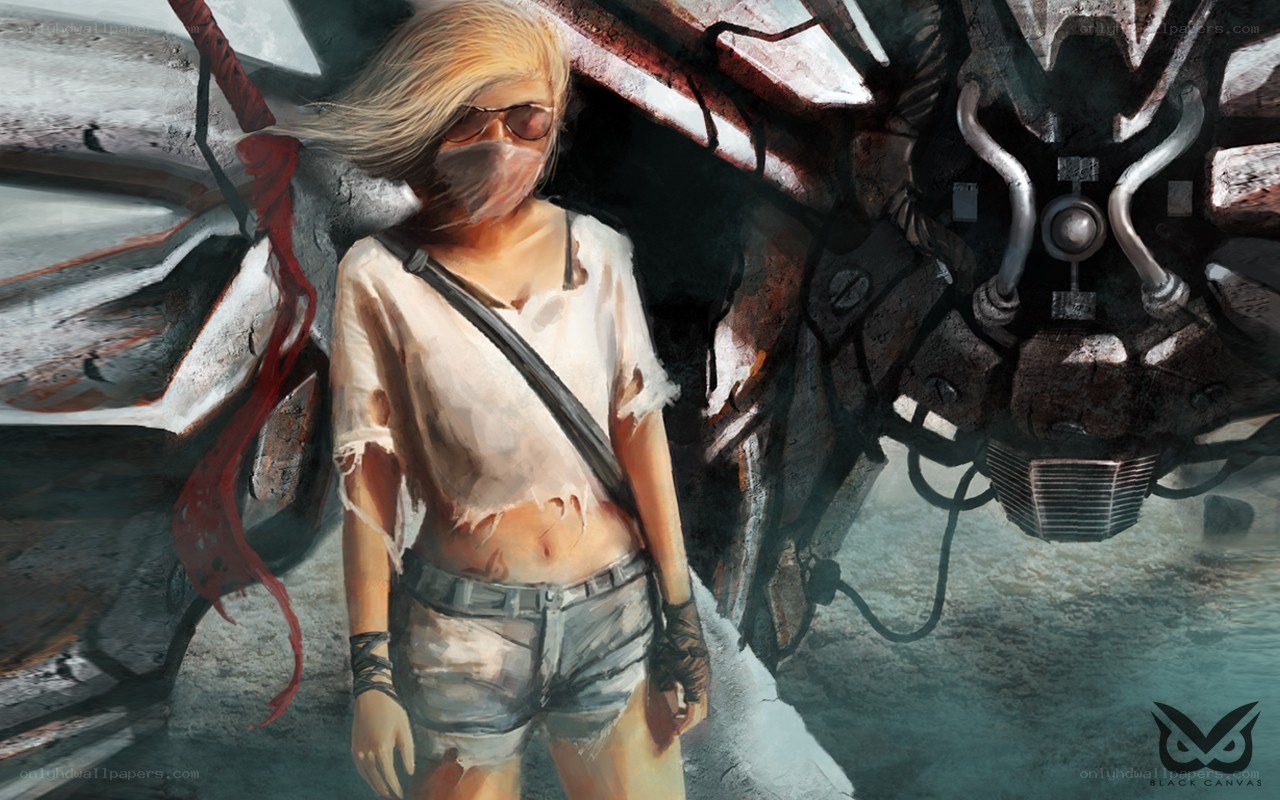 post-apocalyptic survivor art
