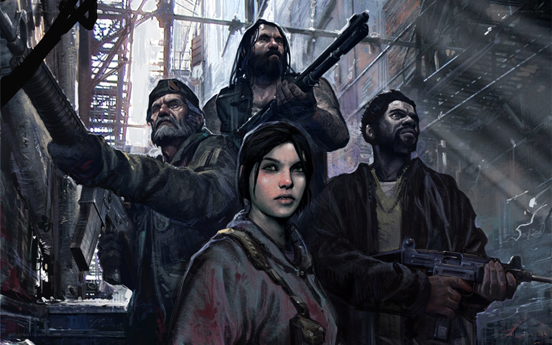 post-apocalyptic survivor group