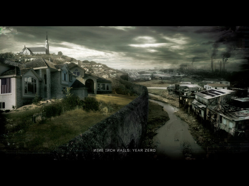 Post-apocalyptic Town — Gray, Dramatic, Somber