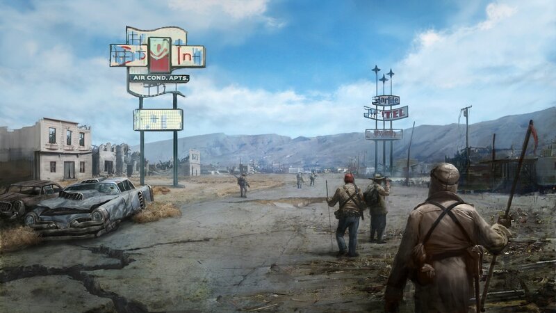 Post-apocalyptic Travelers — Blue