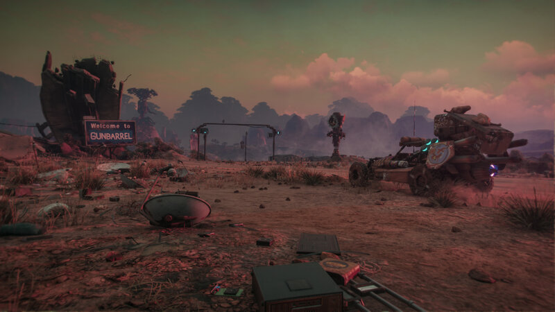 Post-apocalyptic Vehicle — Red