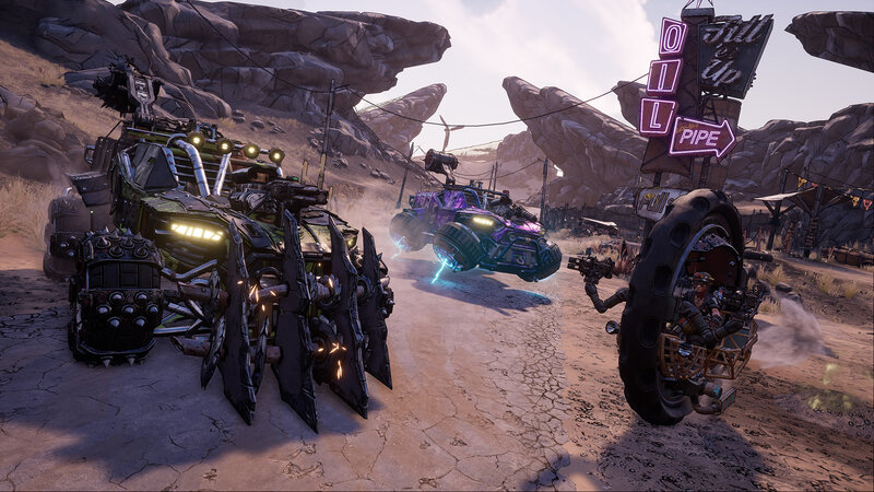 Post-apocalyptic Vehicles — Brown, Dramatic, Afternoon