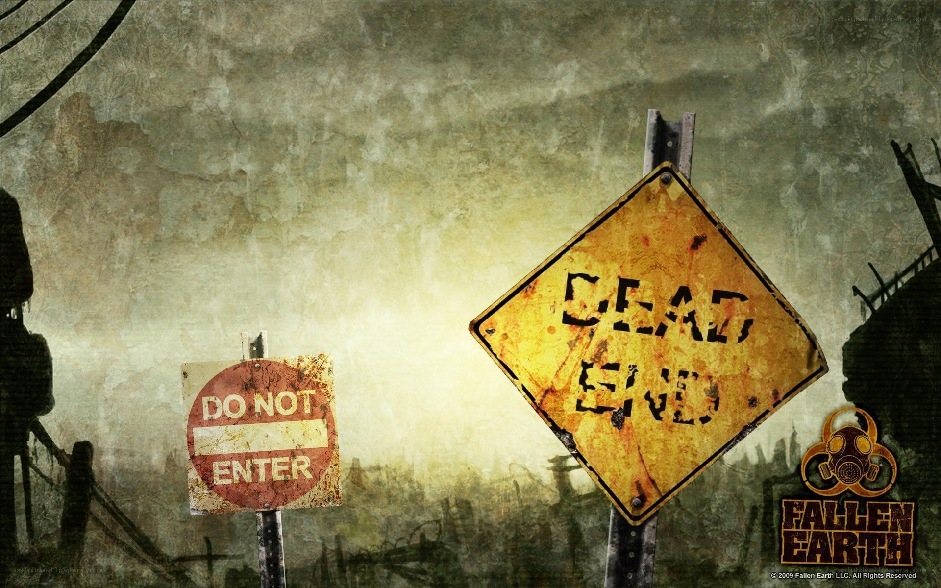 post-apocalyptic warning signs