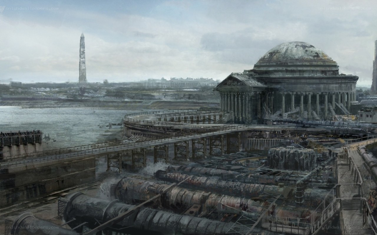 Post-apocalyptic Washington D.C.