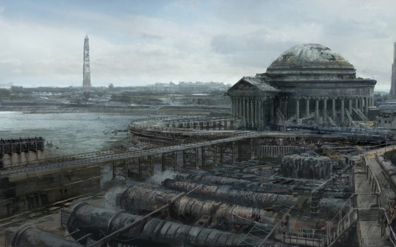 Post-apocalyptic Washington D.C.