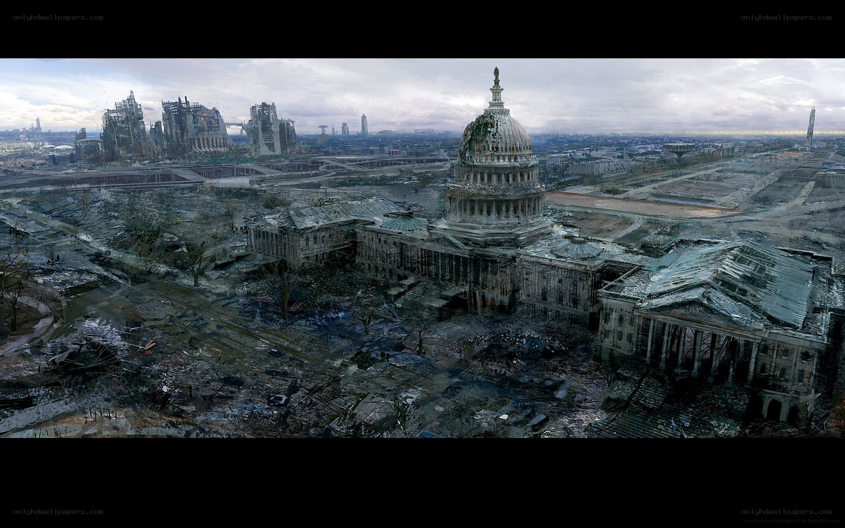 Post-apocalyptic Washington D.C.