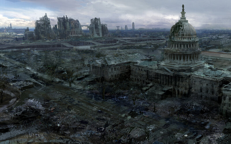 Post-apocalyptic Washington D.C.