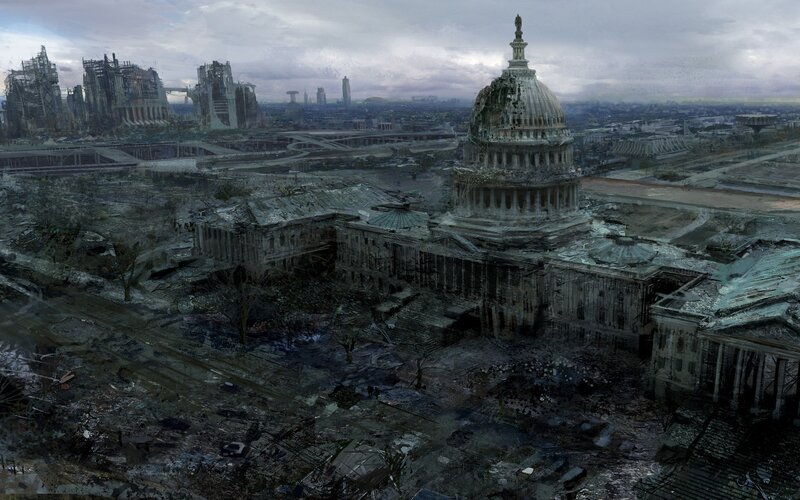 Post-apocalyptic Washington D.C.