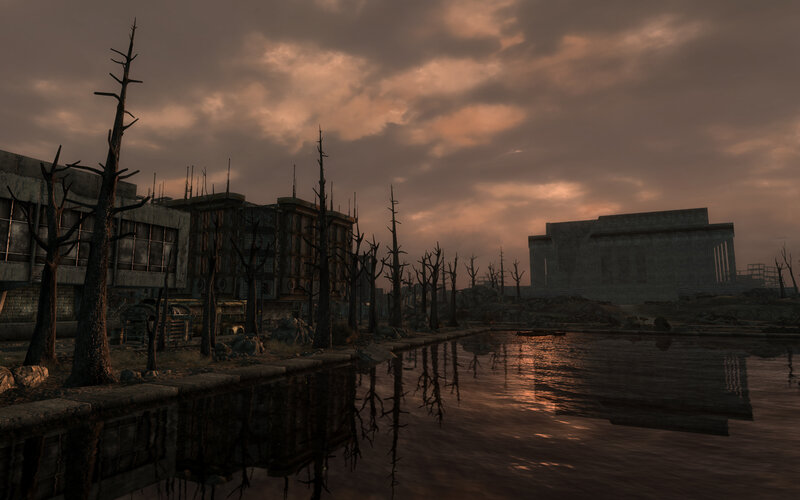 post-apocalyptic wasteland
