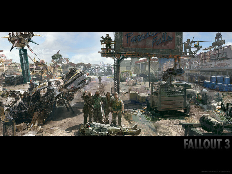 Post-apocalyptic Wasteland — Brown, Dramatic
