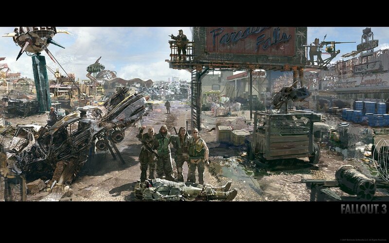 Post-apocalyptic Wasteland — Brown
