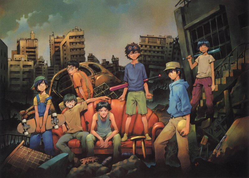 post-apocalyptic youth group
