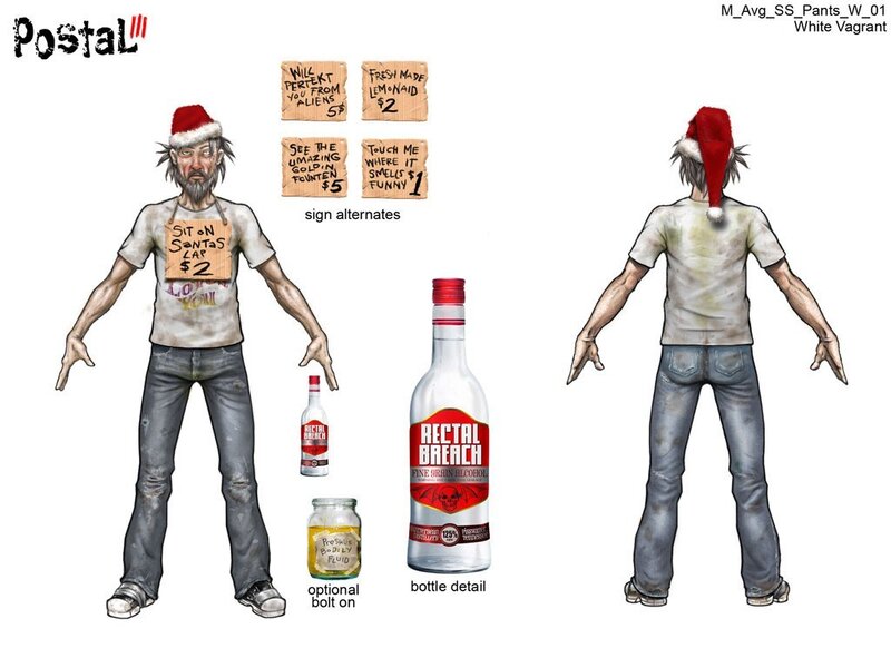 Postal III character concept art