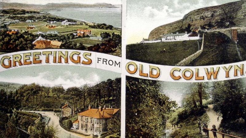 Postcard of Old Colwyn