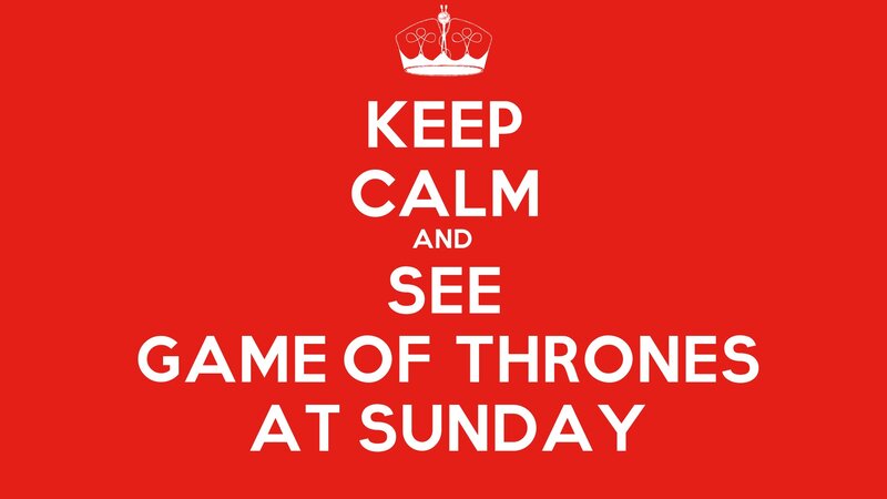 Poster with Text — Red, Calm