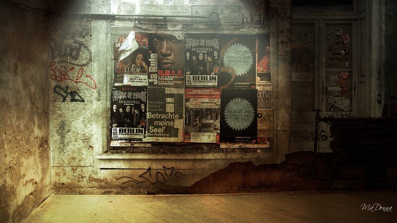 Posters on a Wall