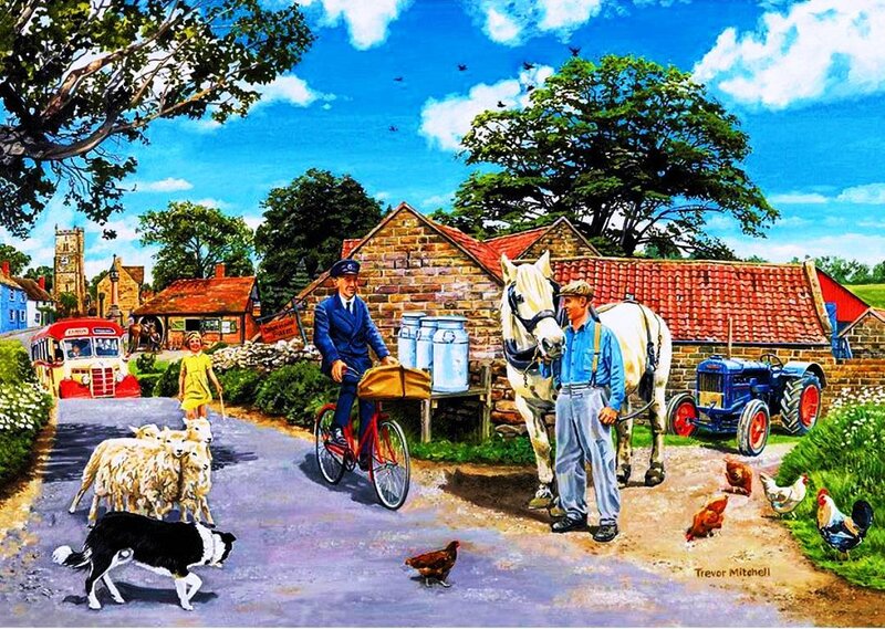 Postman on Bicycle