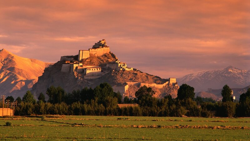 Potala Palace at Sunset