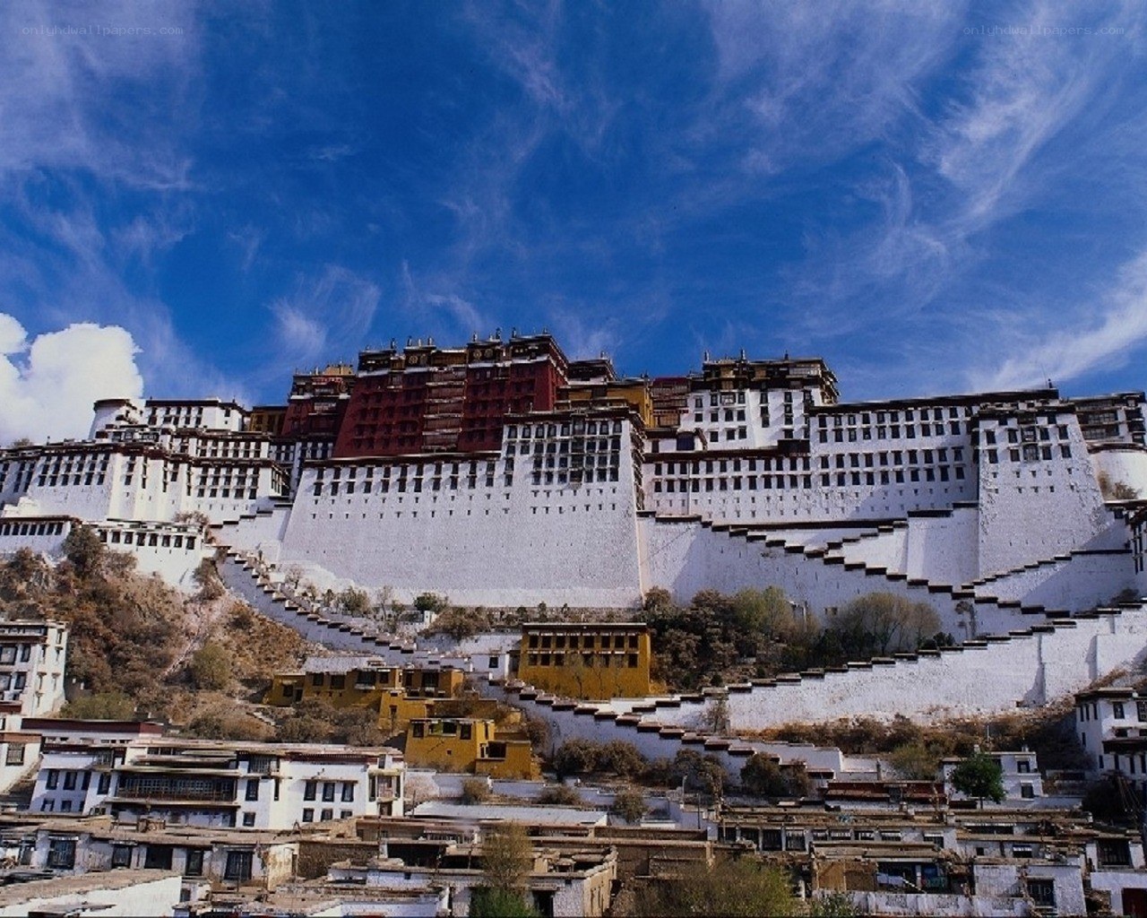 Potala Palace in Lhasa