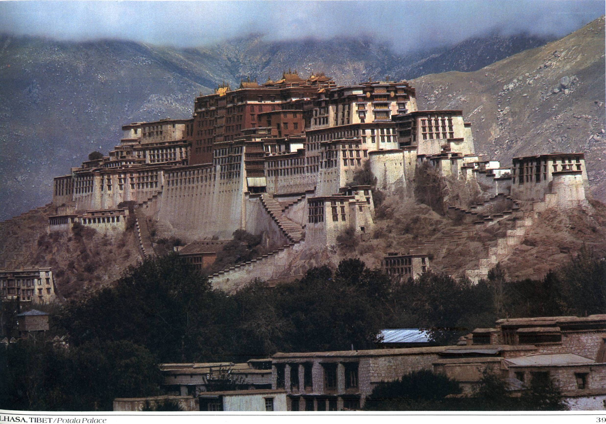 Potala Palace in Lhasa
