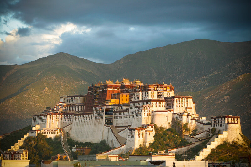 Potala Palace on Hill