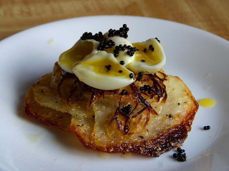 Potato Dish with Caviar