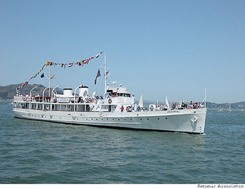 Potomac ship on the water