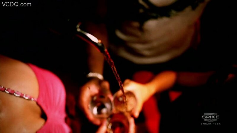 Pouring drink at party