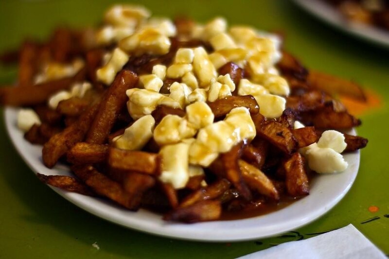 Poutine on a Plate — Green