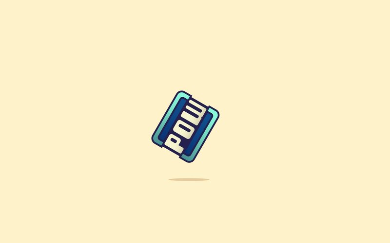 POW logo animation