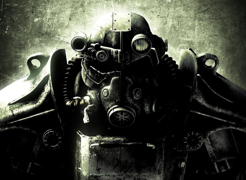 Power Armor Helmet — Digital Art