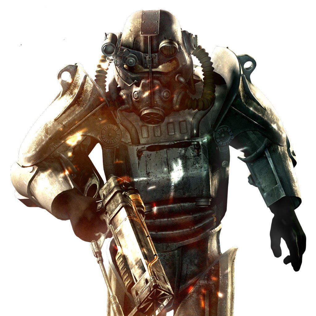 Power armor soldier