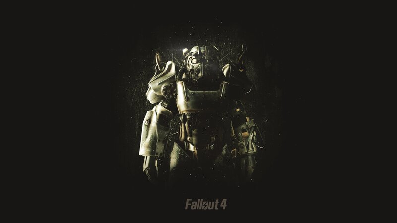 Power Armor Suit — Black, Dramatic, Night