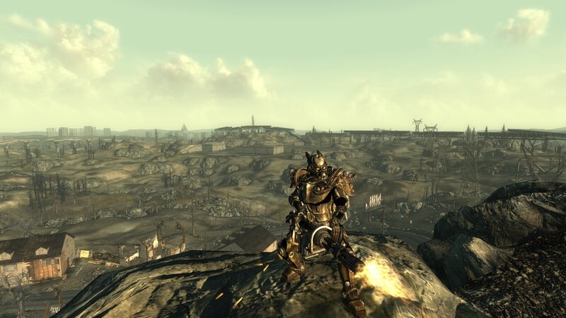 Power Armor Suit — Brown, Desolate