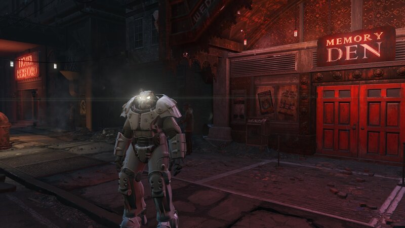 Power Armor Suit — Red