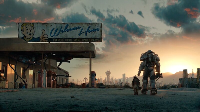 Power Armor Suit with Dog